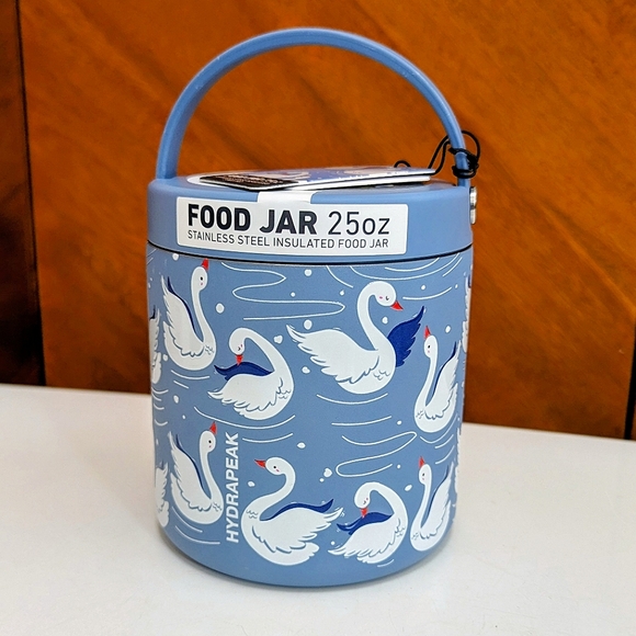 New Hydrapeak Food Jar 25oz SWAN Insulated Lunch Container - Picture 1 of 1